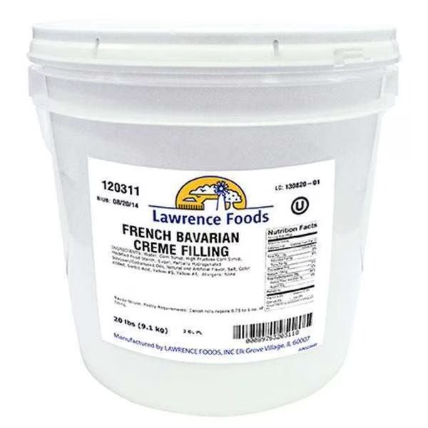 Lawrence Foods French Bavarian Crme 20lbs Pail, Lawrence Foods, Mfr#: 120311