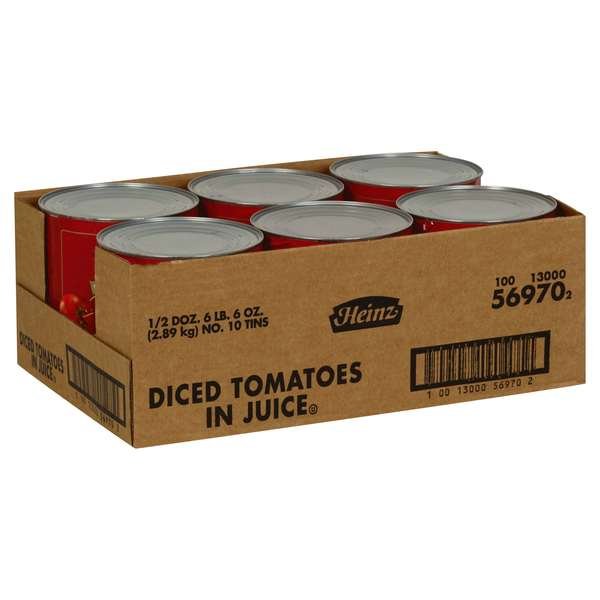 Diced Tomato In Juice 102 oz., PK6, Heinz, Mfr#: 10013000569702