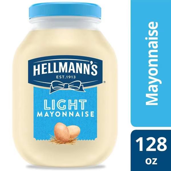 Hellmann's Light Mayonnaise 1 gal., PK4, Hellmanns, Mfr#: 4800126730