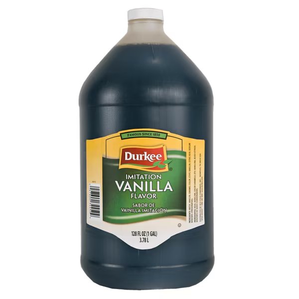 Durkee Imitation Vanilla Flavor 128 fl. oz., PK4, Durkee, Mfr#: 2003883
