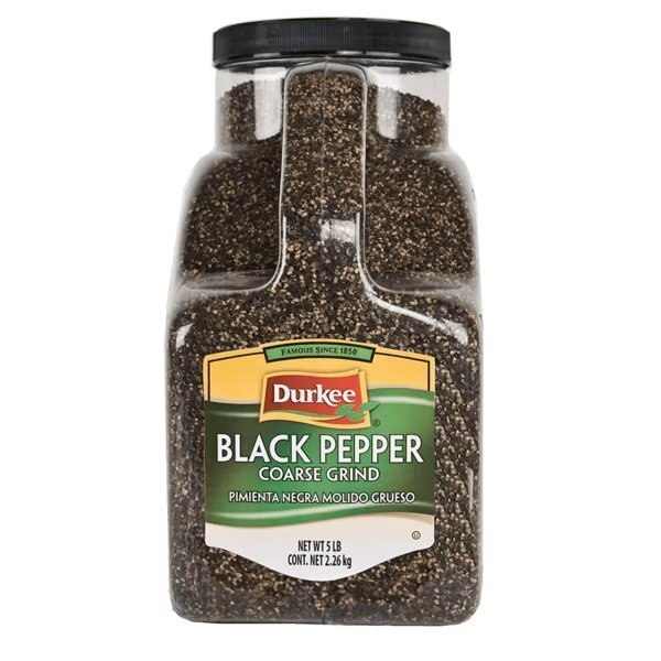 Durkee Crushed Black Pepper 80 oz., Durkee, Mfr#: 2004064