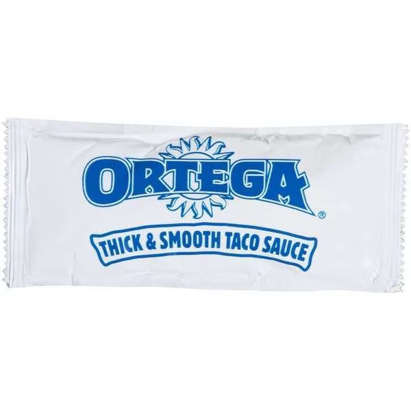 Ortega Taco Sauce .33 oz. Packets, PK500, Ortega, Mfr#: 700865