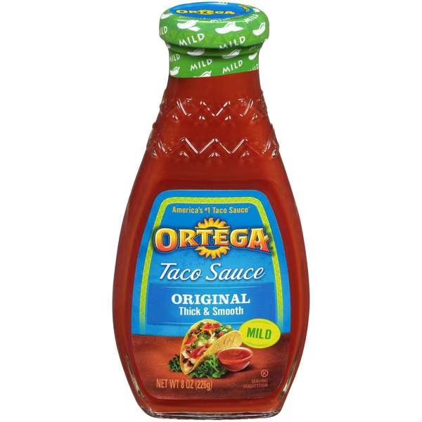 Ortega Mild Taco Sauce 8 oz., PK12, Ortega, Mfr#: 7700890