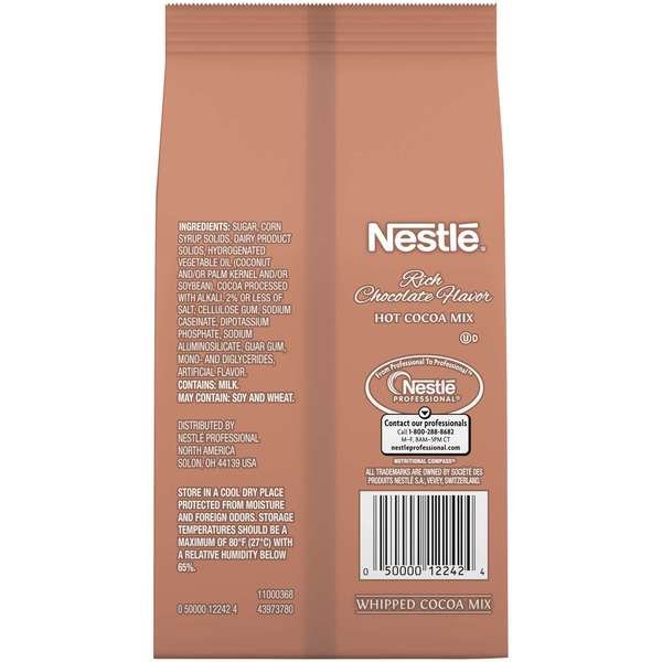 Nestle Rich Chocolate Hot Cocoa Mix 24 oz., PK12, Nestle, Mfr#: 10050000122421