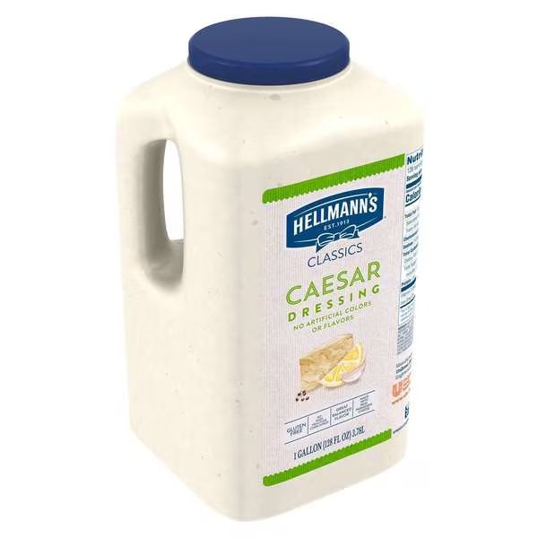 Hellmann's Classic Creamy Caesar Dressing 1 gal., PK4, Hellmanns, Mfr#: 67346473