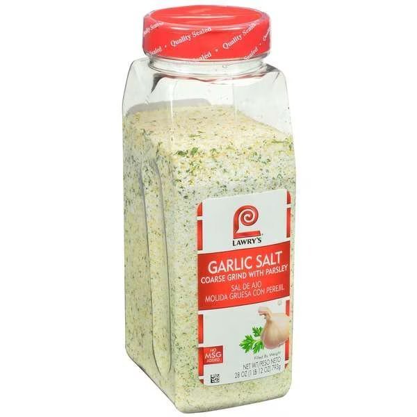 Lawry's Garlic Salt With Parsley 28 oz. Container, PK6, Lawrys, Mfr#: 2150080030