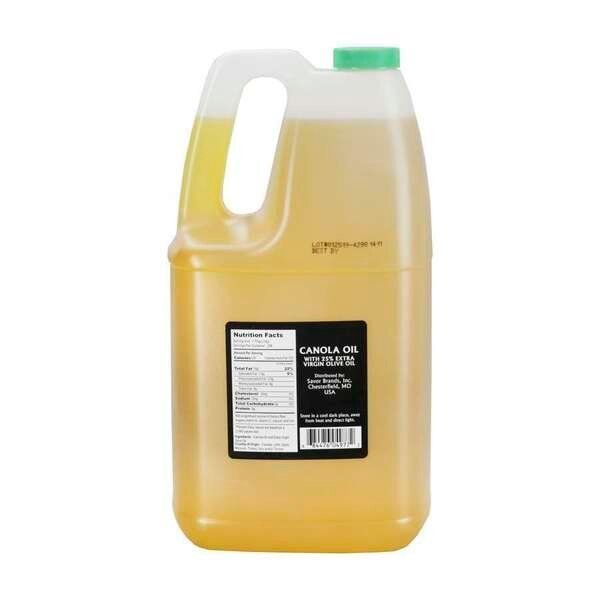 Savor Imports 75/25 Percent Canola Extra Virgin Oil 1 gal. Jug, PK6, Savor Imports-Carello, Mfr#: 350867