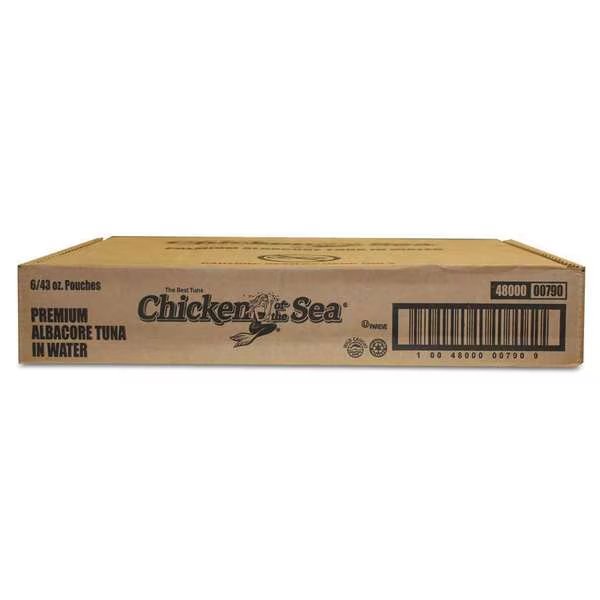 Chicken Of The Sea White Albacore Tuna Chunks 43 oz. Packet, PK6, Chicken Of The Sea, Mfr#: 10048000007909
