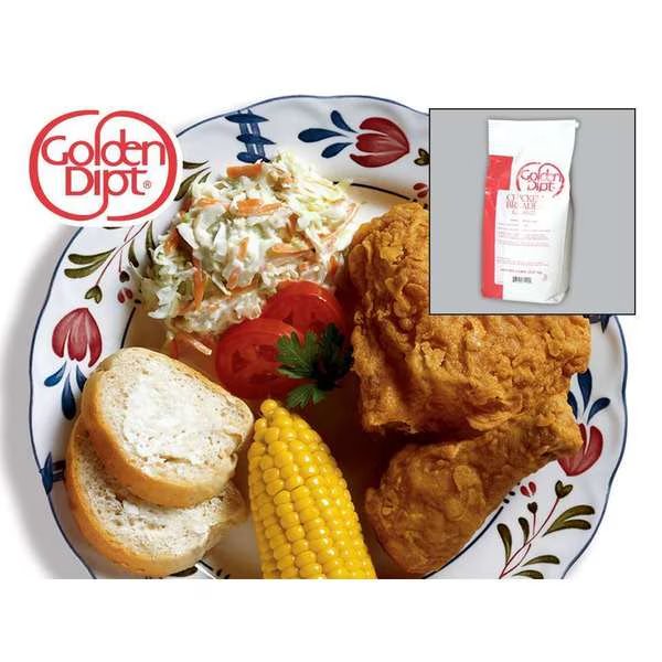 Golden Dipt Deluxe Modern Maid Chicken Breader 5lbs Bag, PK6, Golden Dipt, Mfr#: G1185.21