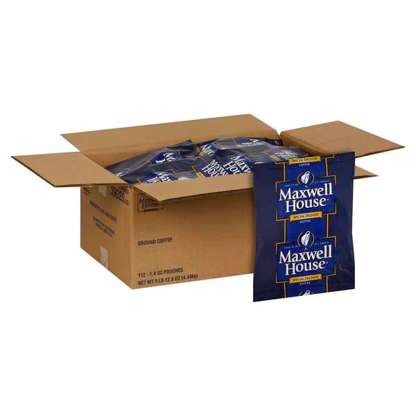 Maxwell House Special Delivery Hotel & Restaurant Coffee 9.8lbs, Maxwell House, Mfr#: 00043000390252