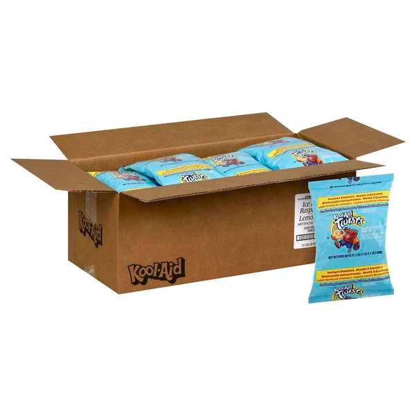 Kool-Aid Blue Raspberry Lemonade Twist Beverage 1.318lbs Bag, PK15, Kool-Aid, Mfr#: 10043000839925