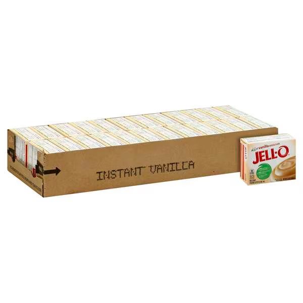 Jell-O Instant Vanilla Pudding 3.4 oz., PK24, Jell-O, Mfr#: 10043000204334