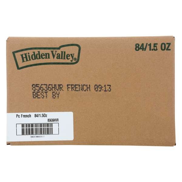 Hidden Valley French Dressing 1.5 oz. Packet, PK84, Hidden Valley, Mfr#: 85636HVR