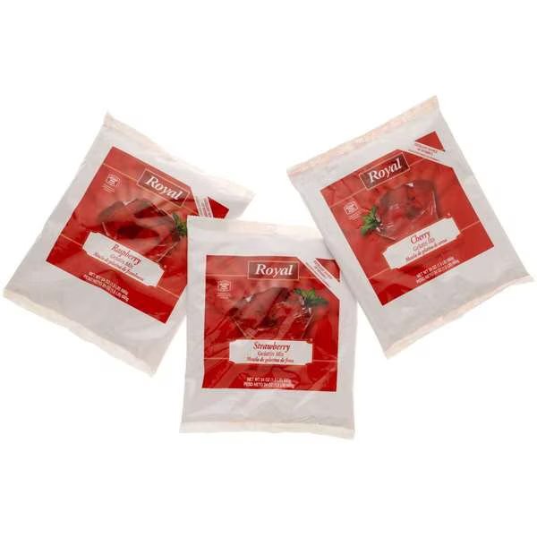 Clabber Girl Assorted Reds Gelatin Mix 24 oz. Bag, PK12, Royal, Mfr#: 48116