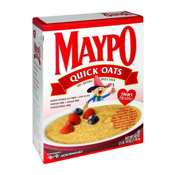 Cereal Oatmeal Quick, PK8, Maypo, Mfr#: 43103
