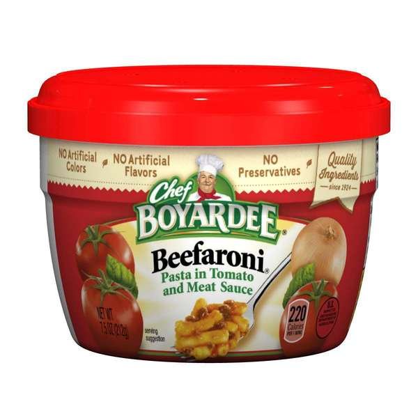 Chef Boyardee Microwaveable Beefaroni, PK12, Chef Boyardee, Mfr#: 6414404702