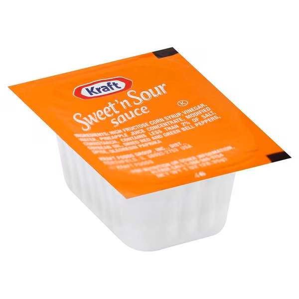 Kraft Sauce Sweet & Sour Sauce 1 oz. Cup, PK100, Kraft, Mfr#: 10021000672124