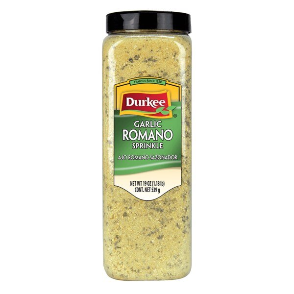 Durkee Garlic Romano Sprinkle 19 oz., PK6, Durkee, Mfr#: 2004160