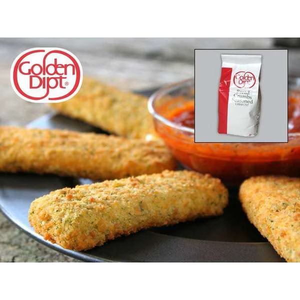 Golden Dipt Modern Maid Seasoned Bread Crumbs 4lbs Bag, PK6, Golden Dipt, Mfr#: G0049.707