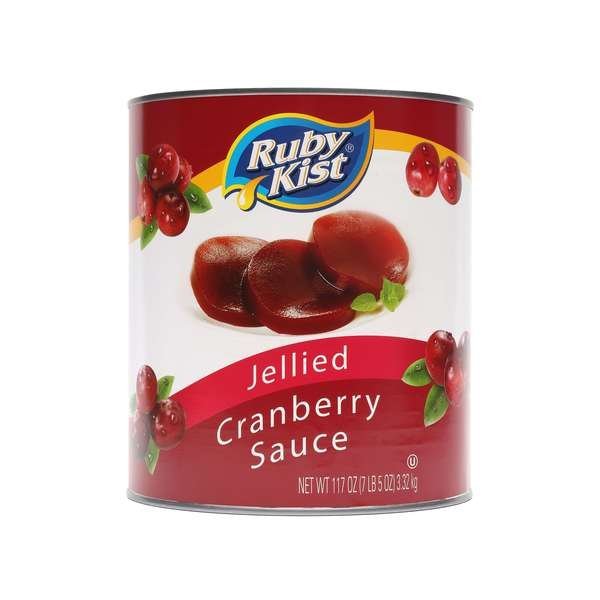 Ruby Kist Jellied Cranberry Sauce 117 fl. oz., PK6, Ruby Kist, Mfr#: 0100610RK