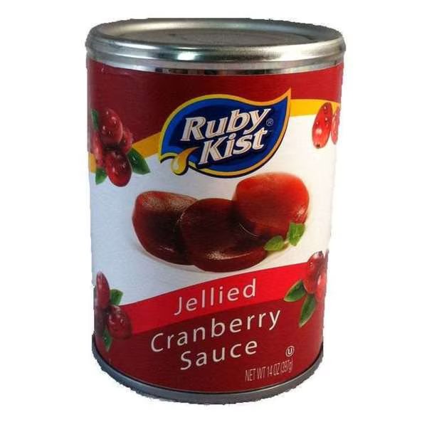 Ruby Kist Jellied Cranberry Sauce 14 oz., PK24, Ruby Kist, Mfr#: 0102414RK