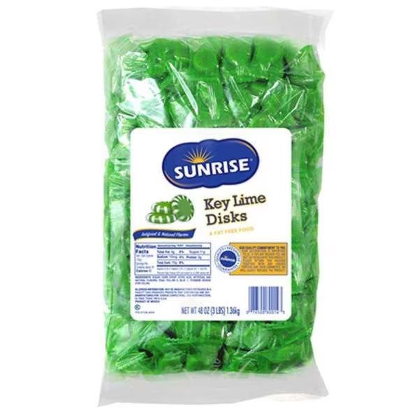 Candy Hard Key Lime Iw Bulk, PK8, Sunrise Confections, Mfr#: S8148835