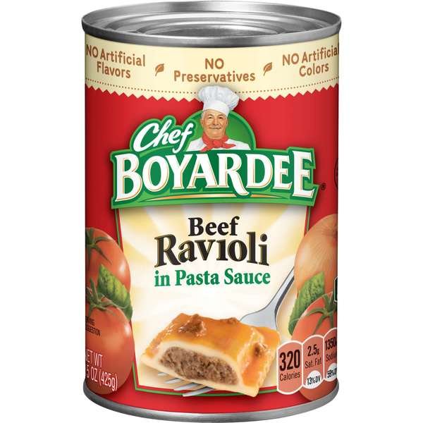 Chef Boyardee Beef Ravioli 15 oz., PK24, Chef Boyardee, Mfr#: 6414404315