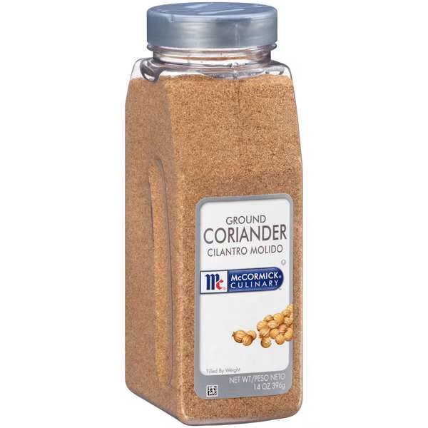 McCormick Coriander Ground 14 oz. Container, PK6, Mccormick, Mfr#: 932304