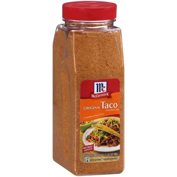 McCormick Culinary Taco Seasoning 24 oz. Container, PK6, Mccormick, Mfr#: 932375