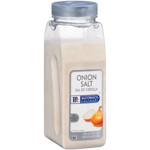 McCormick Onion Salt 36 oz. Container, PK6, Mccormick, Mfr#: 932440