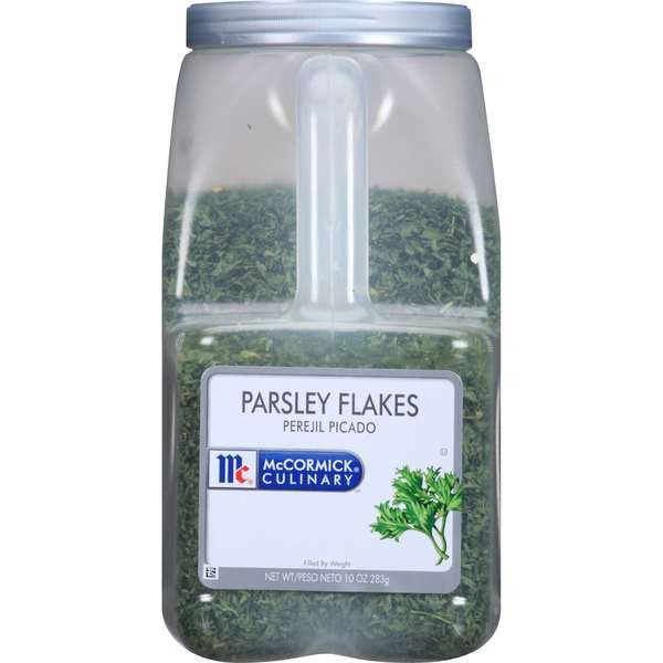 McCormick Culinary Parsley Flakes 10 oz. Container, PK3, Mccormick, Mfr#: 932478