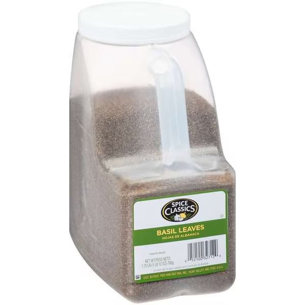 Spice Classics Basil Leaves 1.75 oz., PK3, Spice Classics, Mfr#: 932712