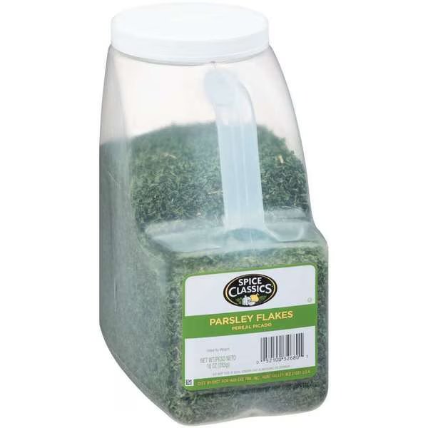 Spice Classics Parsley Flakes 10 oz., PK3, Spice Classics, Mfr#: 932680