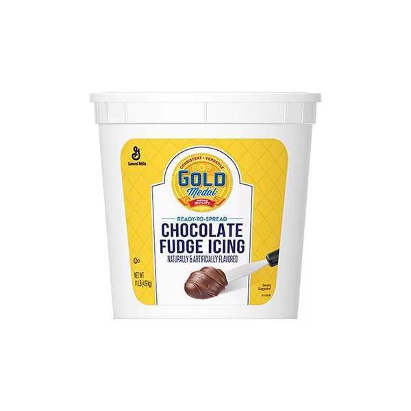 Gold Medal Ready-To-Spread Chocolate Fudge Icing 11lbs Tub, PK2, Gold Medal, Mfr#: 16000-11215