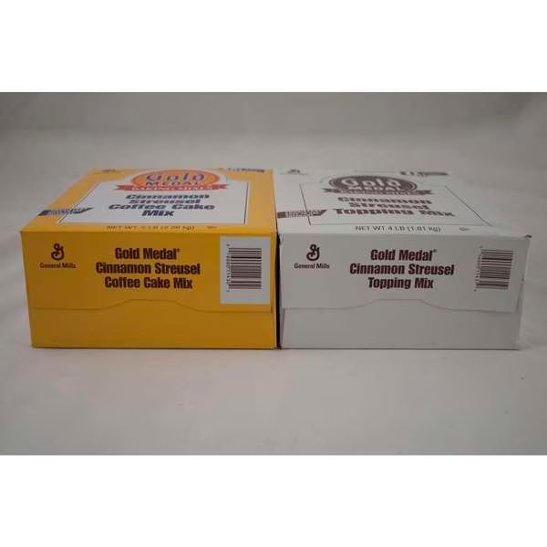 Gold Medal Baking Mixes Cinnamon Streusel Coffee Cake Mix 4.66lbs, PK6, Gold Medal, Mfr#: 16000-11430