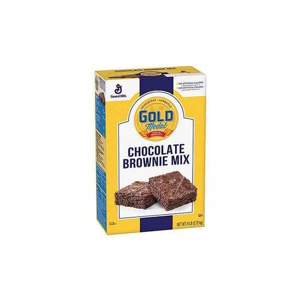Gold Medal Baking Mixes Chocolate Brownie Mix 5lbs, PK6, Gold Medal, Mfr#: 16000-11312