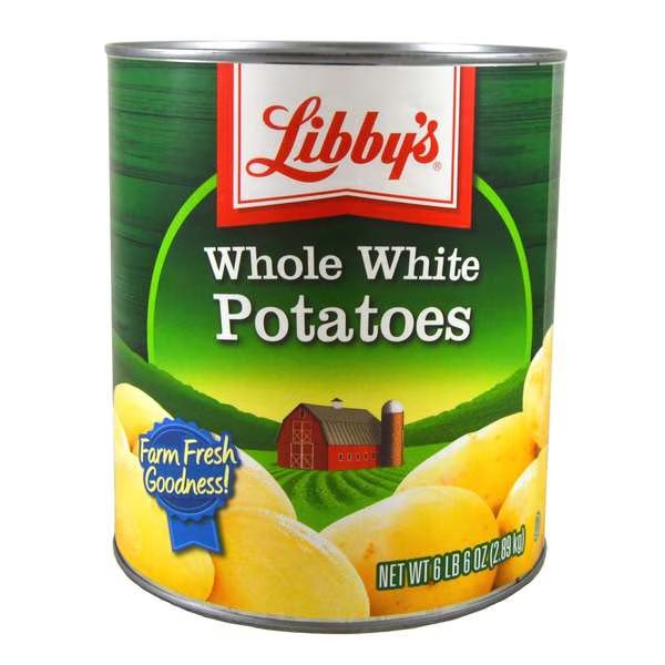 Libby's Fancy Whole Potato 75 Count 102 oz., PK6, Libbys, Mfr#: F003710096226