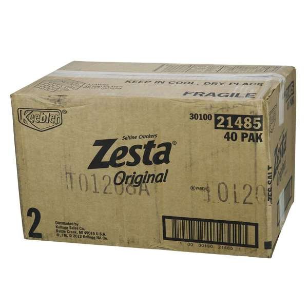 Keebler Zesta Saltines Crackers 4 oz. Sleeve, PK40, Keebler, Mfr#: 3010021485
