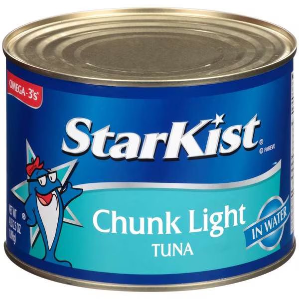 Tuna Chunk Light Packed In Water 66.5 oz., PK6, Starkist, Mfr#: 16500