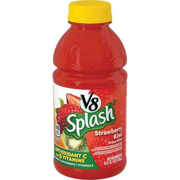 V8 Strawberry Kiwi 16 oz. Bottle, PK12, V8, Mfr#: 000014655