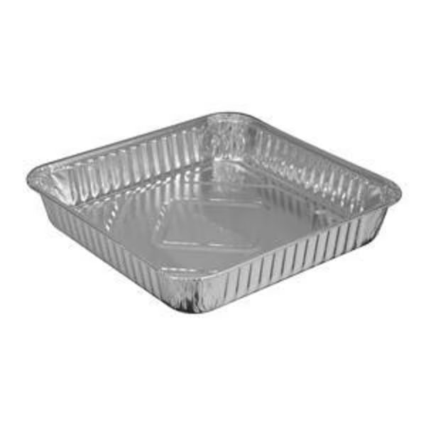 Handi-Foil 8" Aluminum Square Cake Pan, PK500, Handi-Foil, Mfr#: 4048-35-500