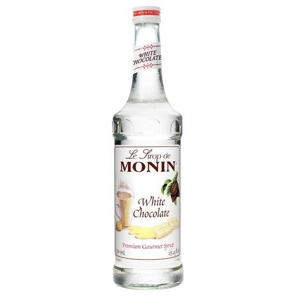 Monin White Chocolate Syrup 750mL Bottle, PK12, Monin, Mfr#: M-AR063A
