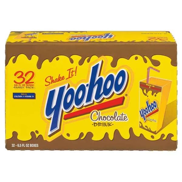 6.5 oz. Yoo-Hoo Chocolate DB, PK32, Yoo Hoo, Mfr#: 10027582