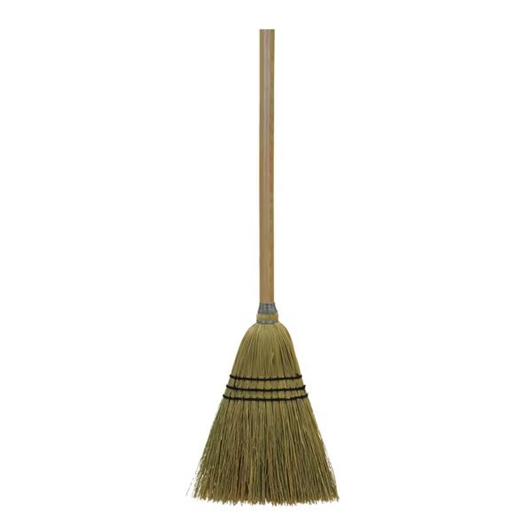 O-Cedar Commercial 100% Corn Lobby Broom, PK6, O-Cedar, Mfr#: 6200-6