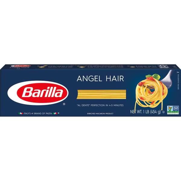 Barilla Angel Hair Capellini Pasta 16 oz., PK20, Barilla, Mfr#: 1000338001