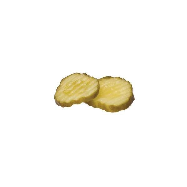 61678 Count 1/8 Crinkle Cut Sliced Hamburger Dill Pickle 1 gal., PK4, Bay Valley, Mfr#: 12739631170