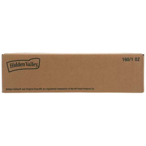 Hidden Valley Original Light Ranch 1 oz., PK160, Hidden Valley, Mfr#: 14374HVR