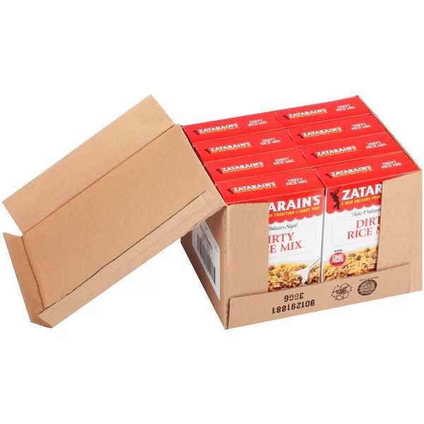 Zatarain's Dirty Rice Mix 40 oz., PK8, Zatarains, Mfr#: Z09548