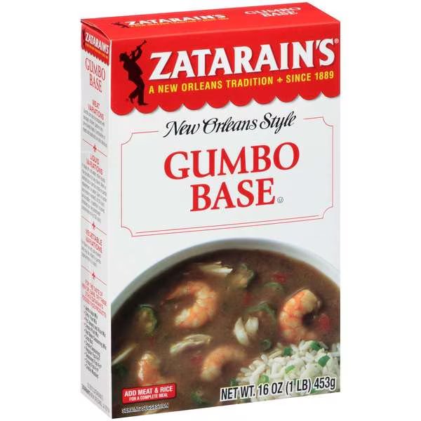 Zatarain's Gumbo Base 1lbs, PK6, Zatarains, Mfr#: Z09547