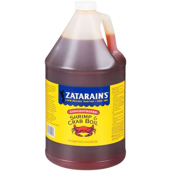New Orleans Style Crawfish Shrimp And Crab Boil 1 gal. Jug, PK4, Zatarains, Mfr#: Z14516